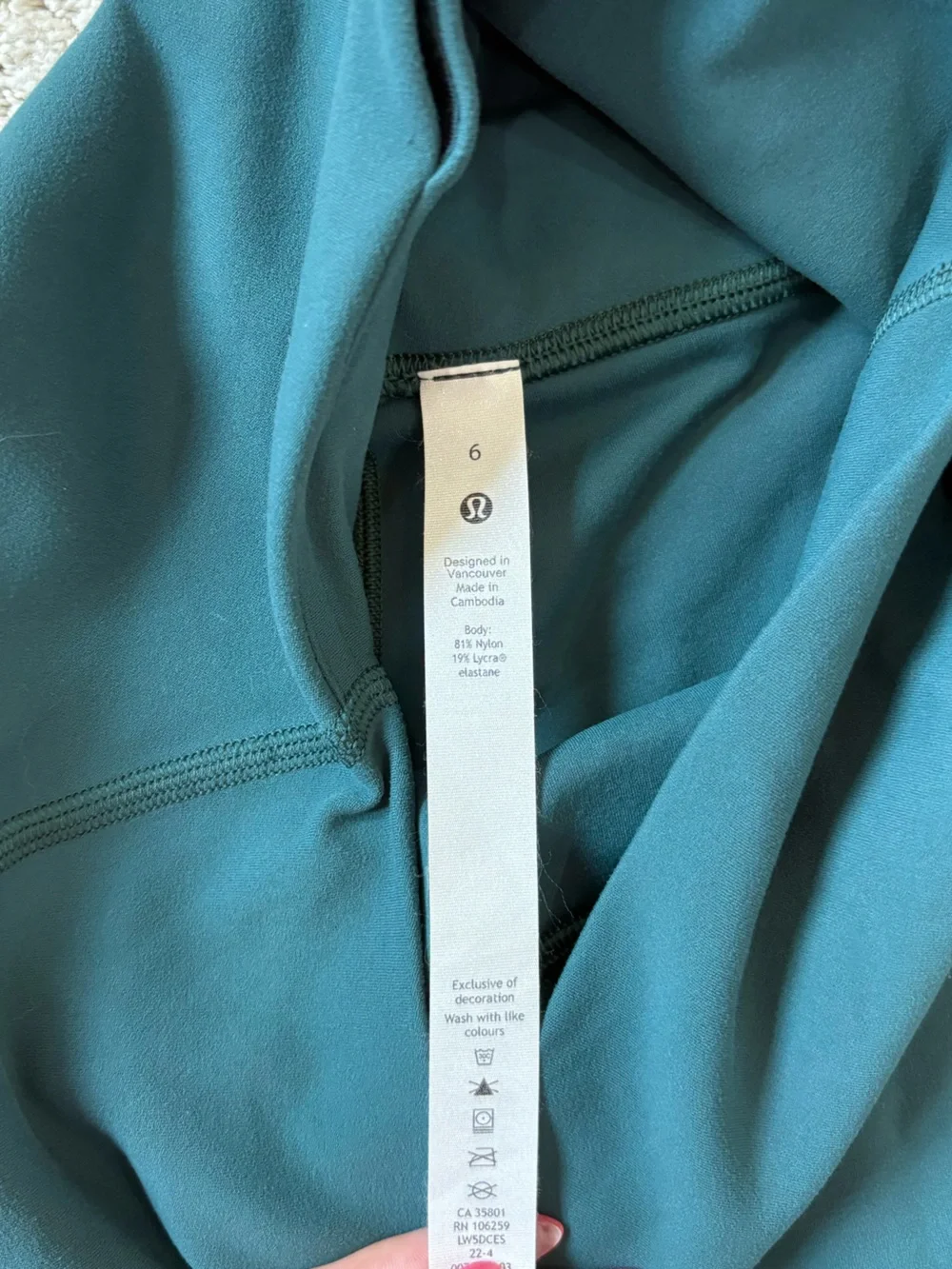 NWOT lululemon Align High-Rise Pant with Pockets 25
